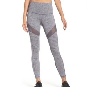 Zella Autumn High Waist Moto Ankle Leggings - Size Small